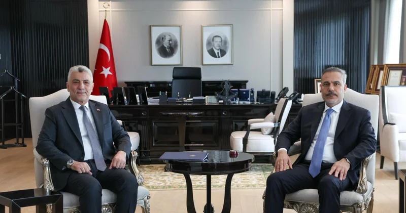 Bakanlar Fidan ve Bolat bir araya geldi