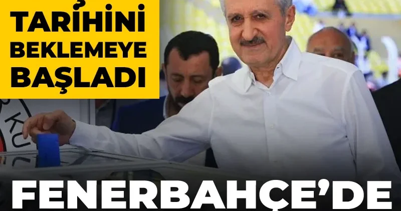 Fenerbahçe de adaylık kararı: Seçim tarihi belli olur olmaz ilan edecek