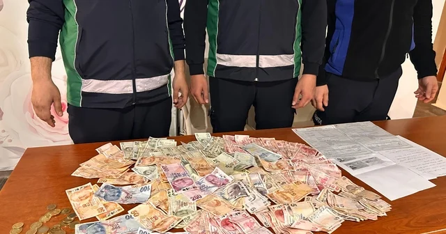 Akşehir de dilenci operasyonu: 4 bin 410 TL ye el konuldu Konya Haberleri