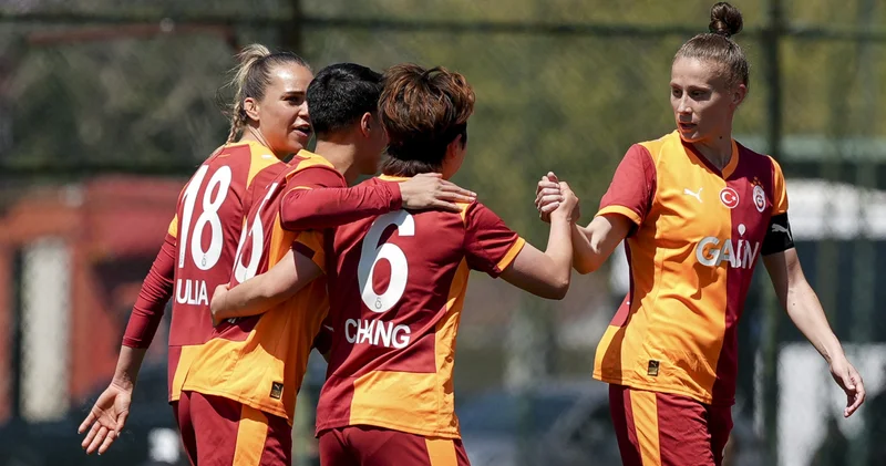 Kadınlar derbisinde Galatasaray dan müthiş geri dönüş!