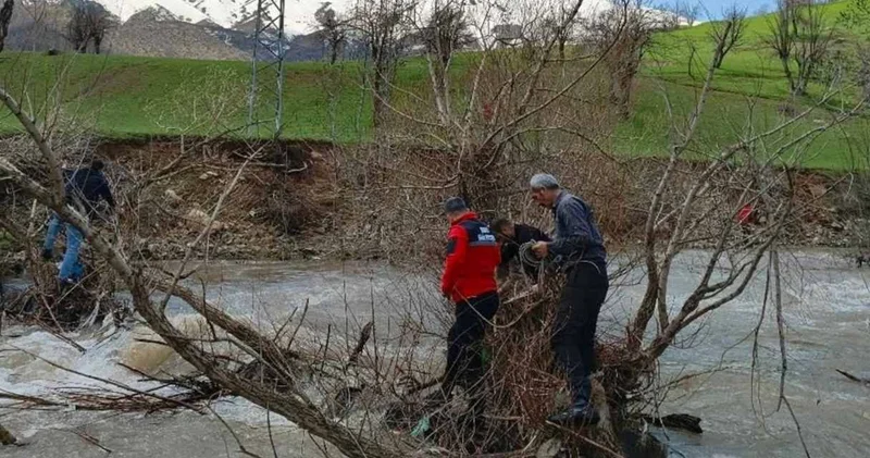 Hakkari de dereye düşen Osman için arama çalışmaları ikinci gününde