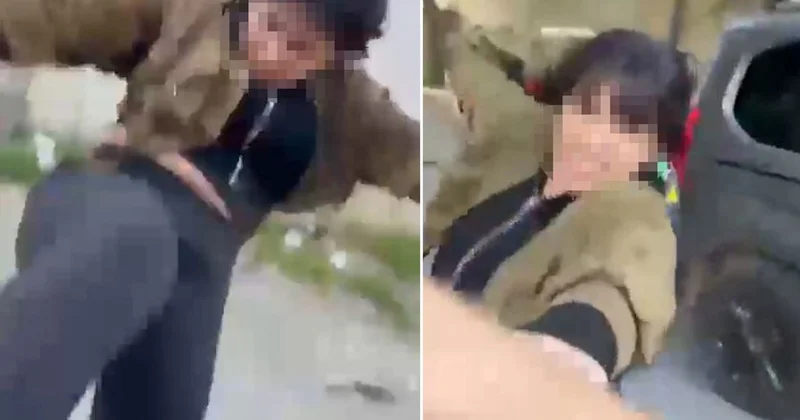 Eski eş tek sözle sinir krizi geçirdi! Kaskla saldırı kamerada