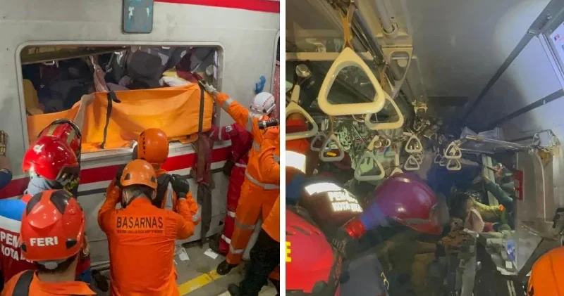 Endonezya da tren kazası: Çok sayıda ölü ve yaralı var Dünya Haberleri