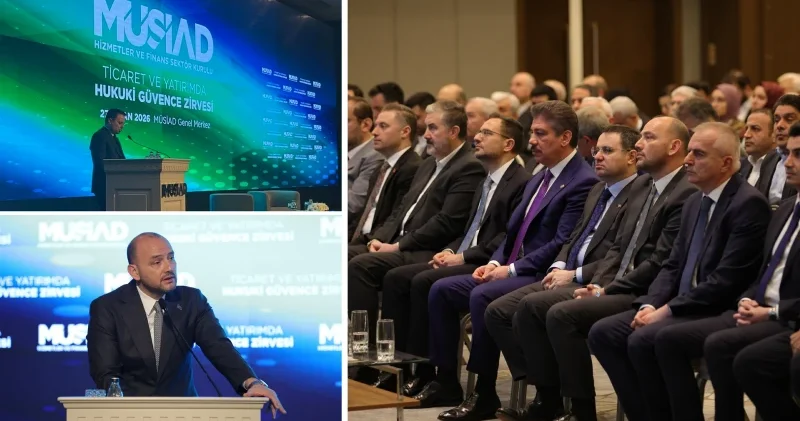 Ticaret ve Yatırımda Hukuki Güvence Zirvesi MÜSİAD ev sahipliğinde gerçekleşti Politika Haberleri