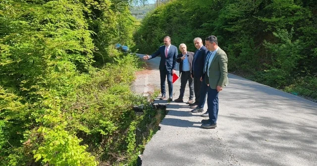 AK Parti heyeti bölgesinde inceleme yaptı Zonguldak Haberleri