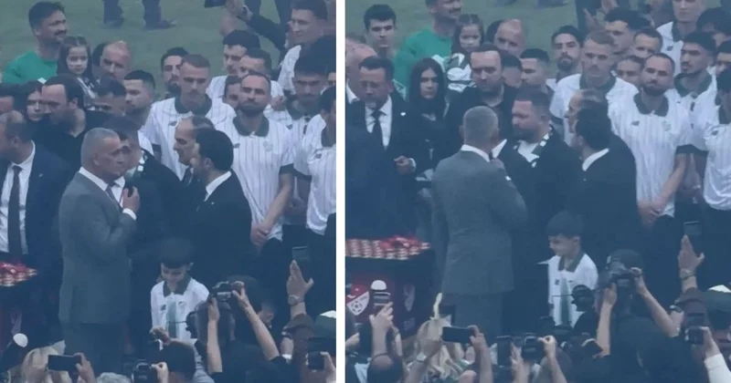 Hacıosmanoğlu na büyük şok! Şampiyonluk kutlamasında konuşma yaparken kabusu yaşadı