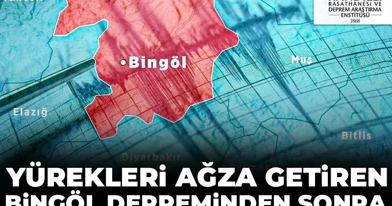 Yürekleri ağza getiren Bingöl depreminden sonra Kandilli den açıklama