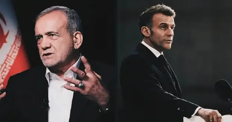 Macron dan İran hamlesi: Hürmüz Boğazı nı görüşecek!