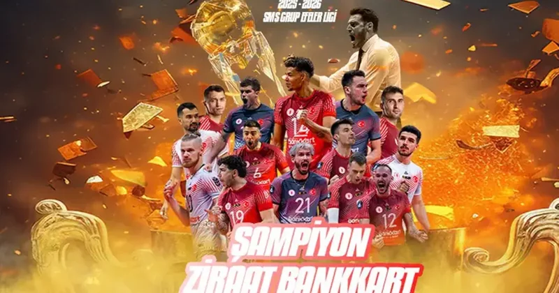 VOLEYBOL Efeler Ligi nde 2025 26 sezonunun şampiyonu Ziraat Bankkart