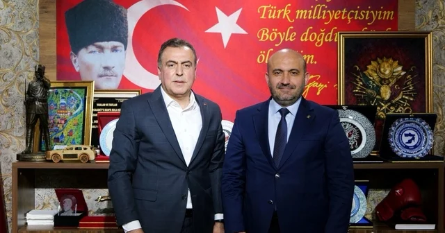 AK Parti Eskişehir İl Başkanı Albayrak tan MHP İl Başkanı Sezer e ziyaret Eskişehir Haberleri