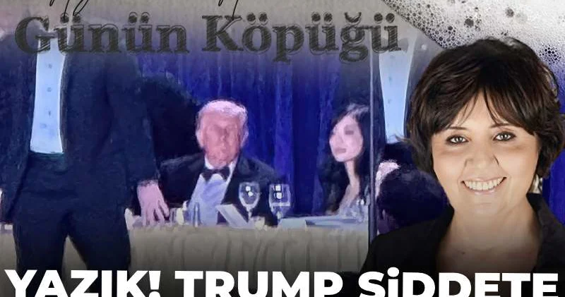 Yazık! Trump şiddete maruz kalmış!!
