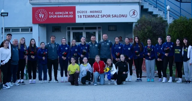 Düzce 1907 Spor Kulübü voleybol takımı 2. Lig de Düzce Haberleri