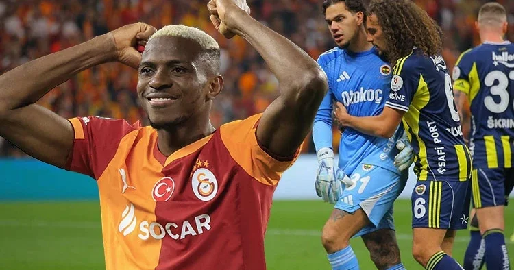 Galatasaray Fenerbahçe derbisi sonrası şampiyonu açıkladı! Osimhen: 11, Fenerbahçe: 5