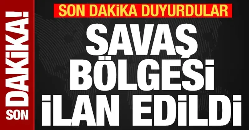 İsrail den son dakika Lübnan kararı! Savaş bölgesi ilan edildi