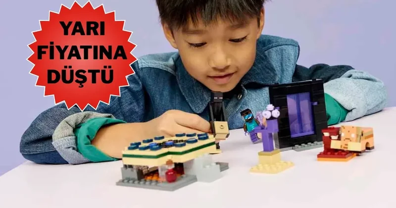 Minecraft hayranları buraya: LEGO setinde kaçırılmayacak fiyat
