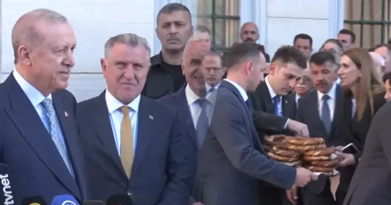 Cumhurbaşkanı Erdoğan ın Rize simidi yanıtı herkesi güldürdü