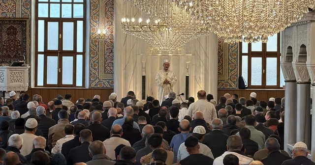 Düzce de camiler doldu taştı Düzce Haberleri