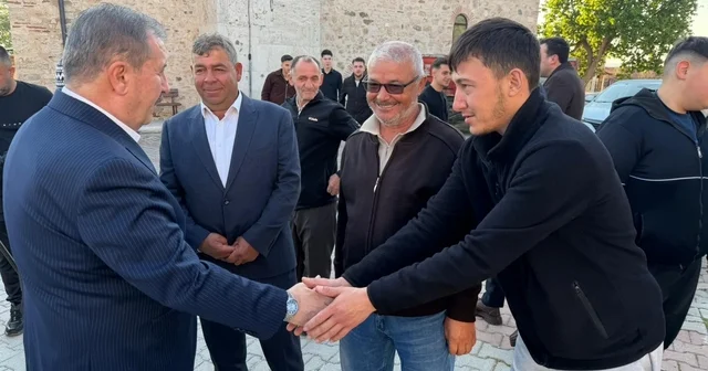 BBP Genel Başkanı Destici memleketinde vatandaşlarla bayramlaştı Eskişehir Haberleri