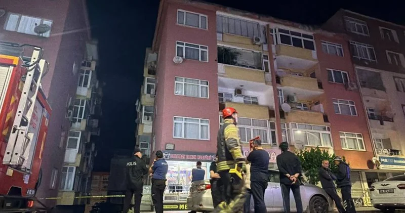 Gebze de 7 katlı bina tedbiren boşaltıldı Son dakika haberleri