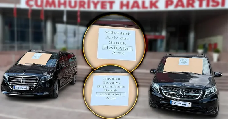 Kılıçdaroğlu Genel Merkez önünde satışa çıkardı: Haram araç