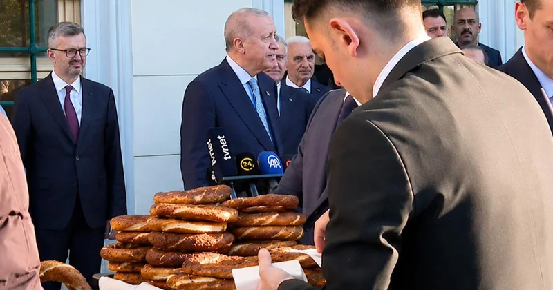 Bayram sabahı gülümseten Rize simidi muhabbeti! Erdoğan ın yanıtı bomba