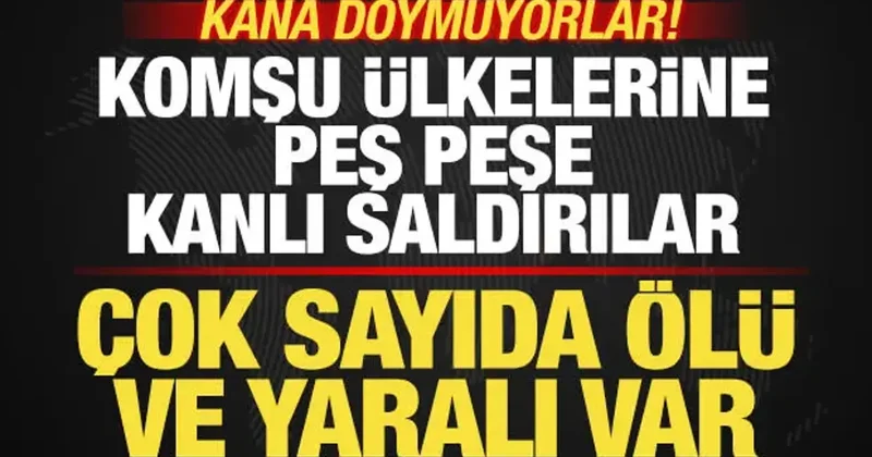 Ateşkesi bozan İsrail kana doymuyor! Komşu ülkeye saldırı başlattılar! Çok sayıda ölü var