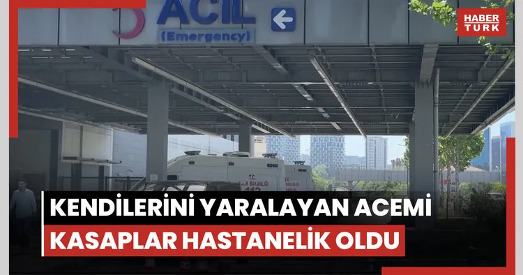 İstanbul da kendilerini yaralayan acemi kasaplar hastanelik oldu