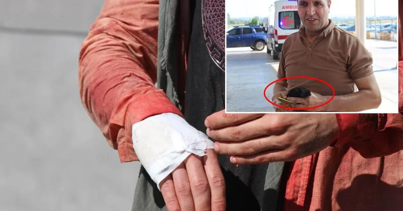 13 dakikada kurbanı keserim diyen acemi kasap kendini kesti