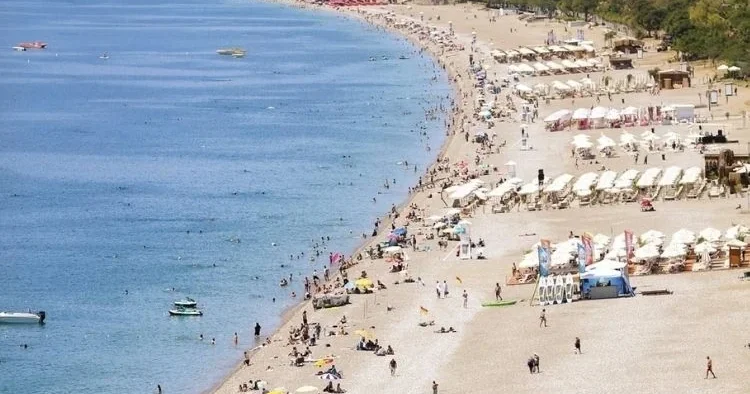 Sahillerde bayram var