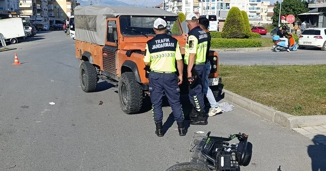 Kazadan yaralı kurtulan sürücüye araca plaka takmamaktan 46 bin TL ceza Antalya Haberleri