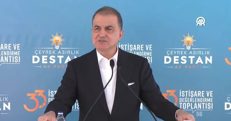 AK Parti Sözcüsü Ömer Çelik: Terörsüz Türkiye de yeni bir aşamadayız Politika Haberleri