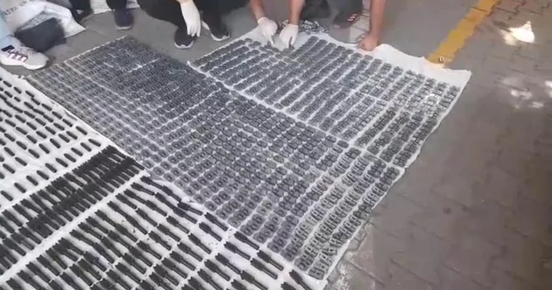 Sakarya da 2 bin 366 silah parçası ele geçirildi: 3 gözaltı