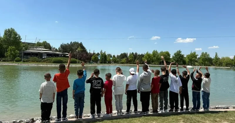 Çocuklar doğa ve bilimle buluştu