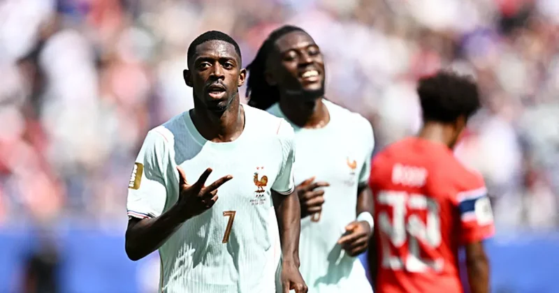 Dünya Kupası’nda Fransa’yı Ousmane Dembele sırtladı! Liderlik geldi