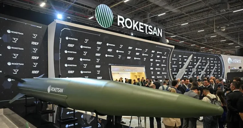 Savunma sanayisinde yeni dönem: ROKETSAN ın fuar takvimi bir ay önceden doldu