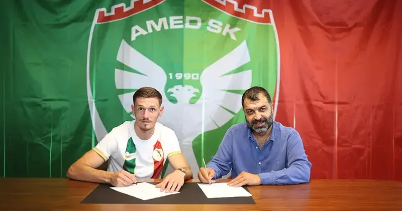 Amedspor, Ermal Krasniqi yi kadrosuna kattı