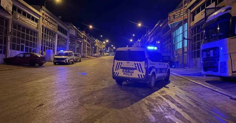 Çorum’da iş yerinde bıçaklı kavga: 2 yaralı