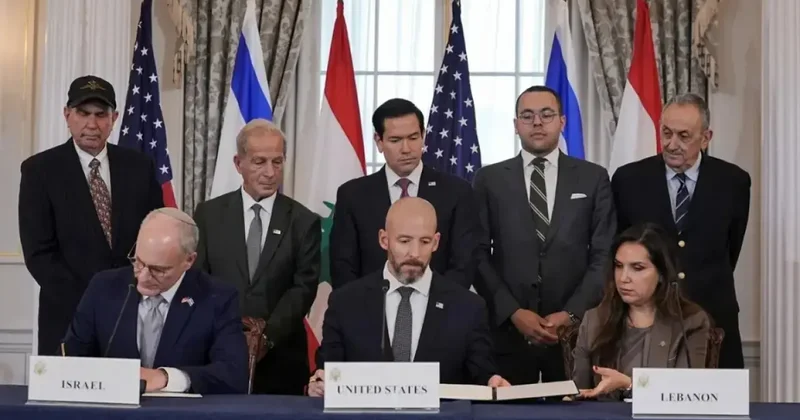 Washington’da tarihi imzalar atıldı! İsrail ve Lübnan ın çerçeve anlaşması nedir?