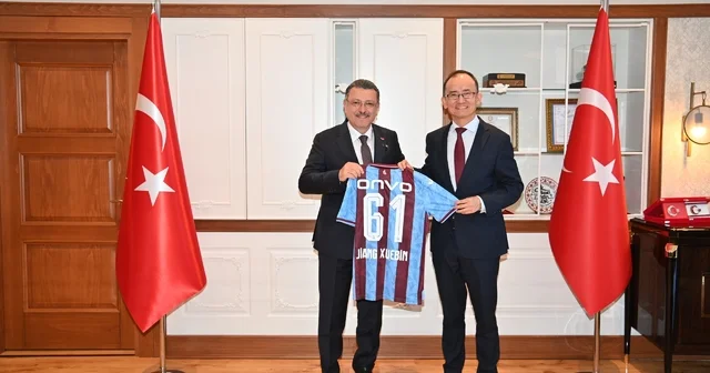 Çin in Ankara Büyükelçisi Jiang Xuebin: Çin ile Türkiye arasındaki ilişkiler her geçen gün gelişiyor Trabzon Haberleri Habertürk Yerel Haberler