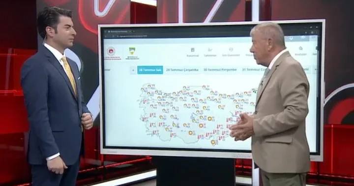 Arap Yarımadası üzerinden sıcak hava dalgası geliyor! Hangi bölgeler etkilenecek? Prof. Dr. Şen den canlı yayında açıklama