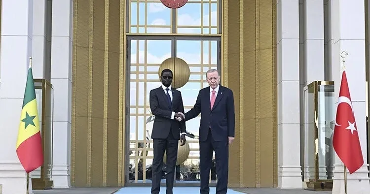 Cumhurbaşkanı Erdoğan, Senegal Cumhurbaşkanı Faye ile görüştü
