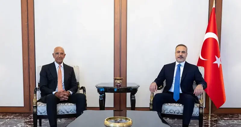 Bakan Fidan, ABD Büyükelçisi Barrack ı kabul etti