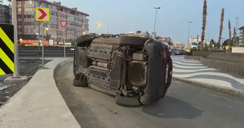 İstanbul da trafik kazası!