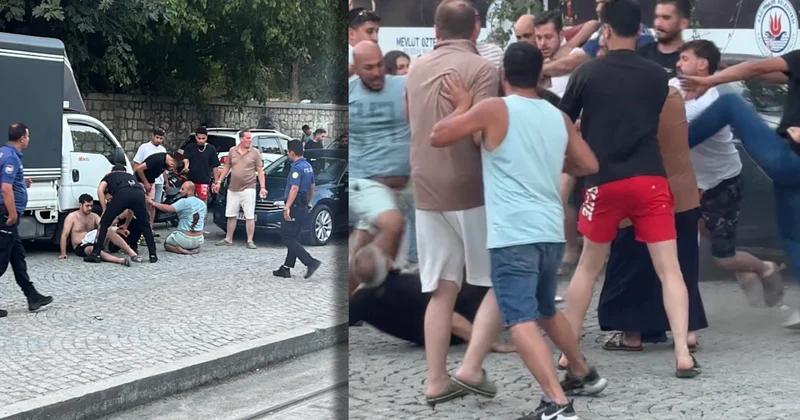 Trafikte yol verme dehşeti! 4 kişi bıçaklandı, mahalle ortasında silahlar çekildi Sözcü Gazetesi