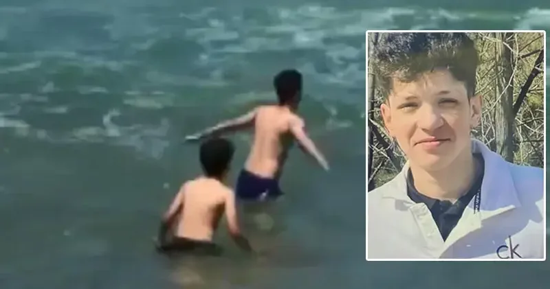 Şile de boğulma tehlikesi geçirdi hastanede hayatını kaybetti; 14 yaşındaki Halil in son görüntüleri ortaya çıktı