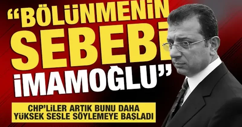 CHP Aydın İl Başkanı Bayırlı: Bölünmenin tek sorumlusu Ekrem İmamoğlu dur
