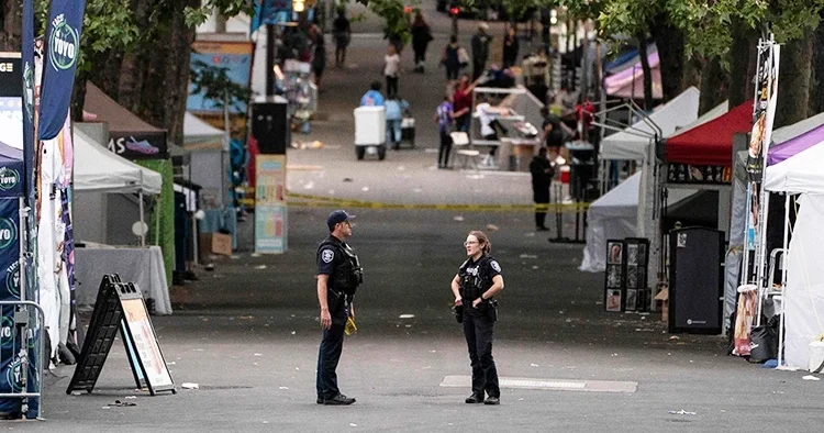 Seattle da silahlı saldırgan yemek festivalini kana buladı