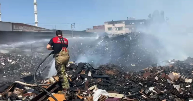 İzmir de çöp dökülen alanda yangın Sözcü Gazetesi