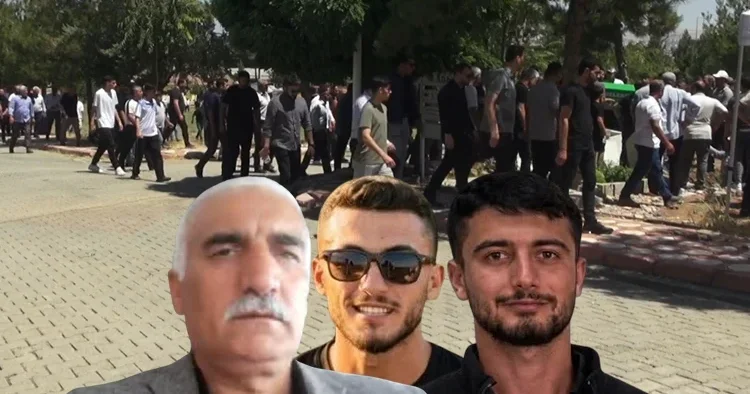 Batman da mezarlıktaki saldırıda ölen 3 kişi, vuruldukları yerde toprağa verildi