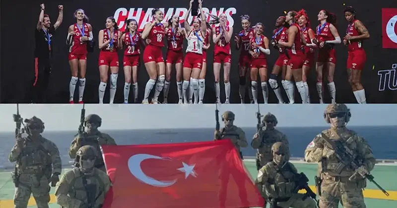 Milli Savunma Bakanlığı ndan Filenin Sultanları na tüyleri diken diken eden paylaşım Fanatik Spor Haberleri Video